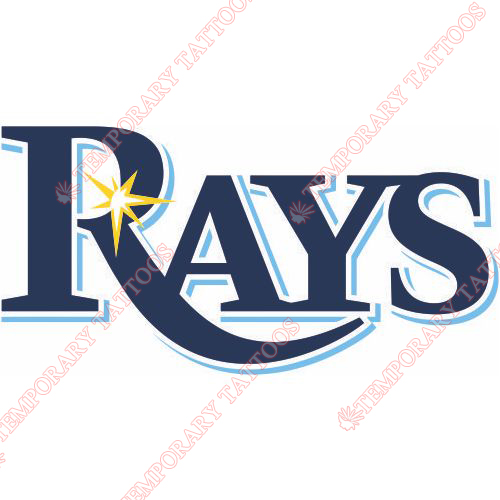Tampa Bay Rays Customize Temporary Tattoos Stickers NO.1959